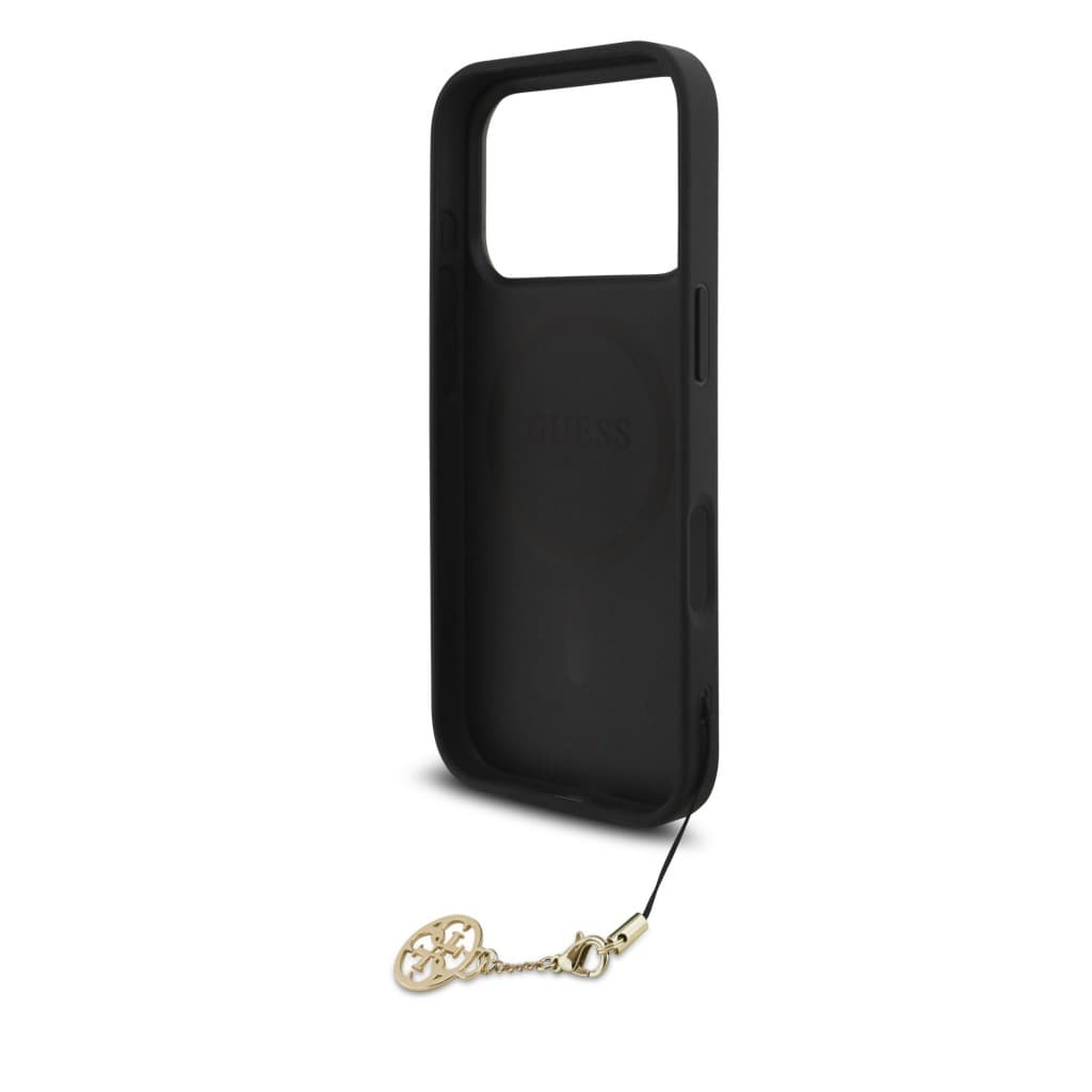 Zadní kryt Guess 4G Charm pro iPhone 17 Pro Tone on Tone Grey - náhled 5