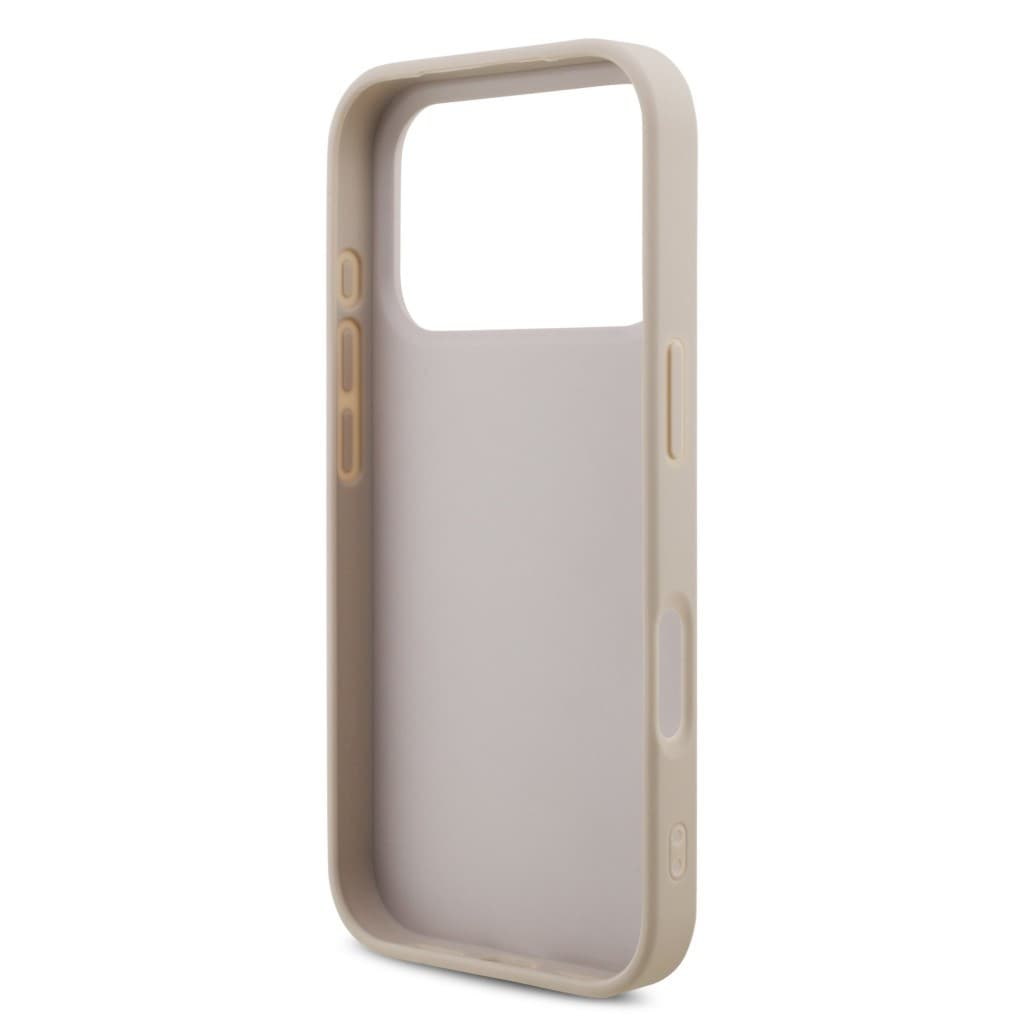 Zadní kryt Guess PU 4G Metal Logo Strap pro iPhone 17 Pro Pink - náhled 5