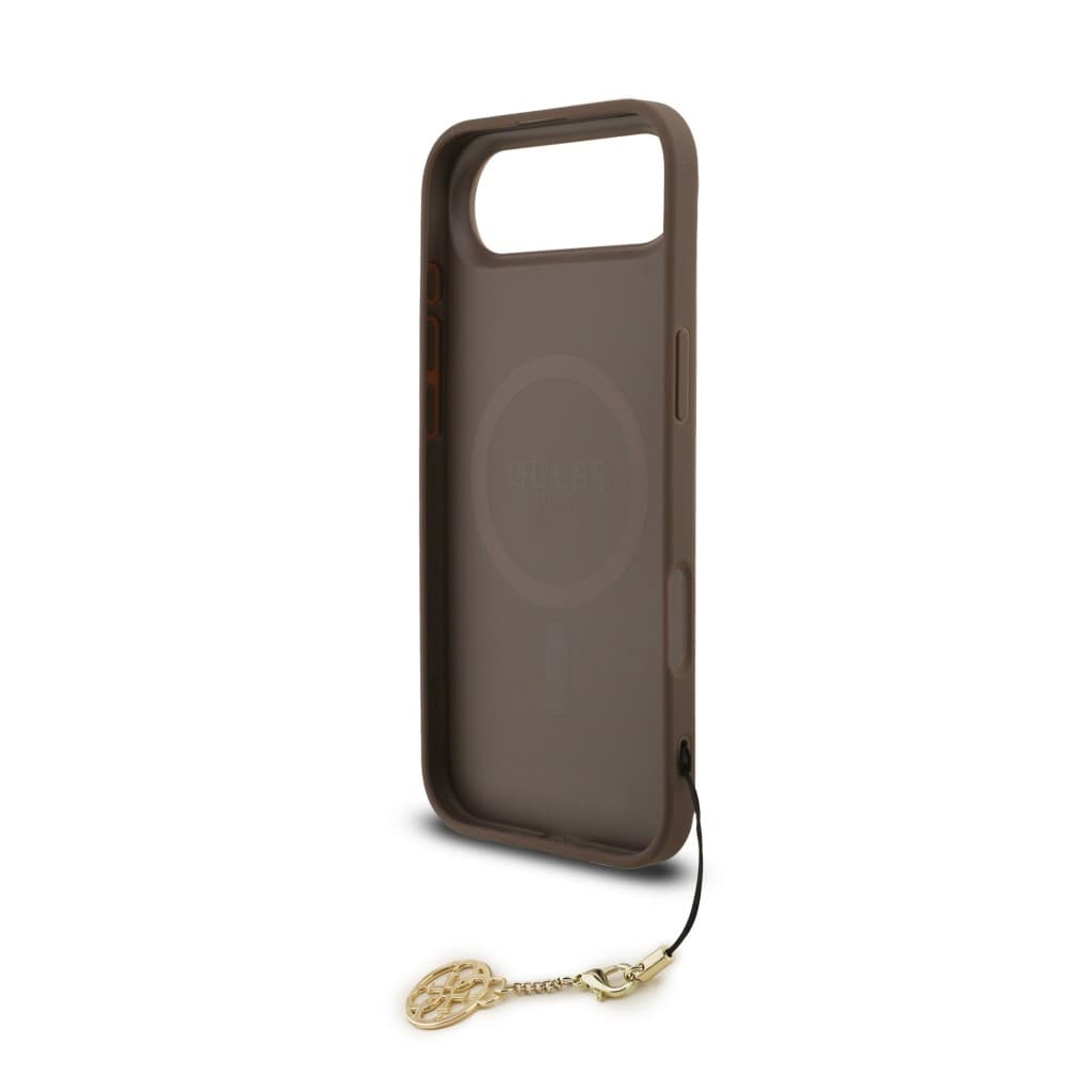 Zadní kryt Guess 4G Charm pro iPhone 17 Air Tone on Tone Brown - náhled 5