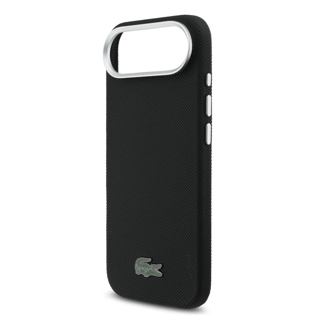 Zadní kryt Lacoste Iconic Petit Pique Metal Logo MagSafe pro iPhone 17 Air Black - náhled 5