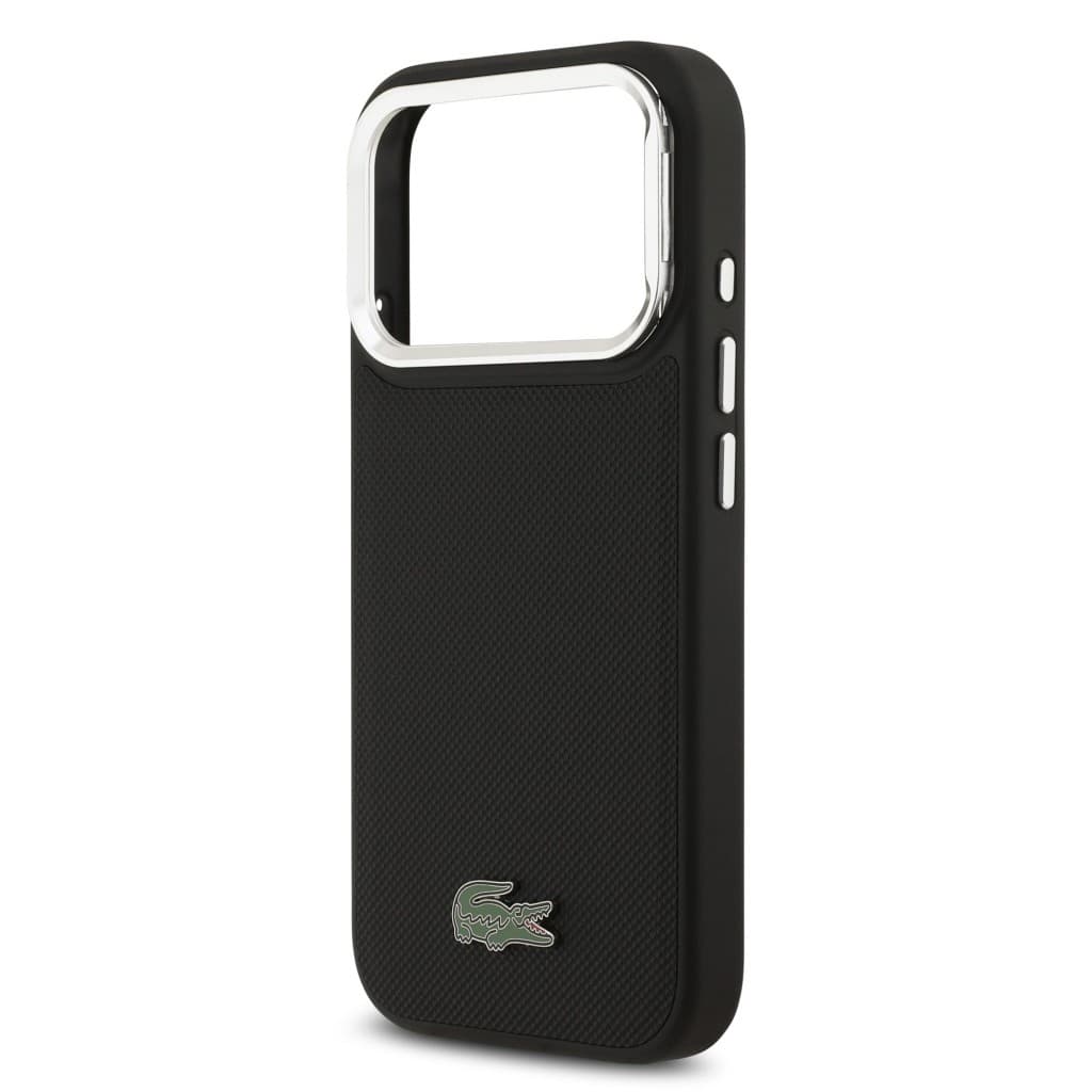 Zadní kryt Lacoste Iconic Petit Pique Camera Stand MagSafe pro iPhone 17 Pro Black - náhled 5