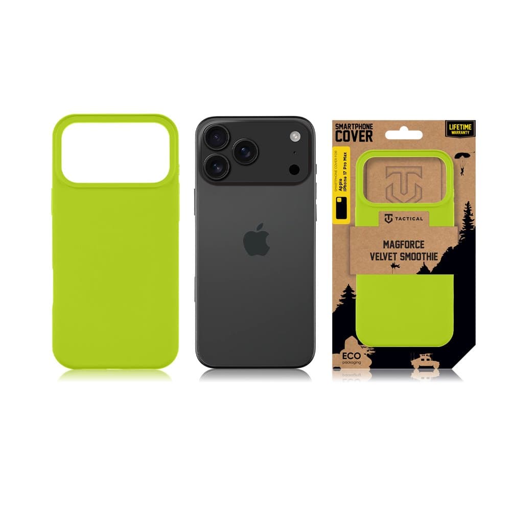 Zadní kryt Tactical Magproce Velvet Smoothie pro Apple iPhone 17 Pro Max Avocado - náhled 5