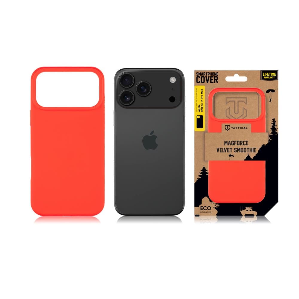 Zadní kryt Tactical Magproce Velvet Smoothie pro Apple iPhone 17 Pro Max Chilli - náhled 5