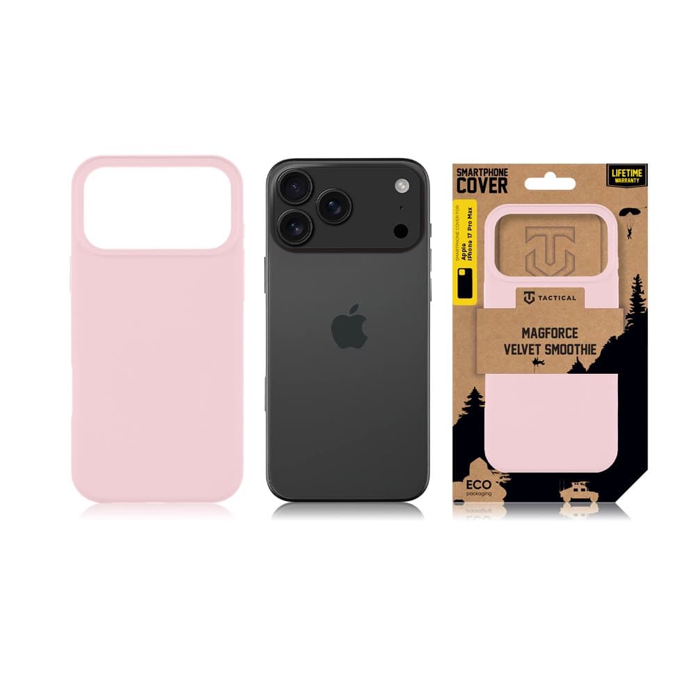Zadní kryt Tactical Magproce Velvet Smoothie pro Apple iPhone 17 Pro Max Pink Panther - náhled 5