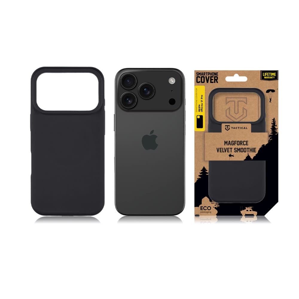 Zadní kryt Tactical Magproce Velvet Smoothie pro Apple iPhone 17 Pro Asphalt - náhled 5