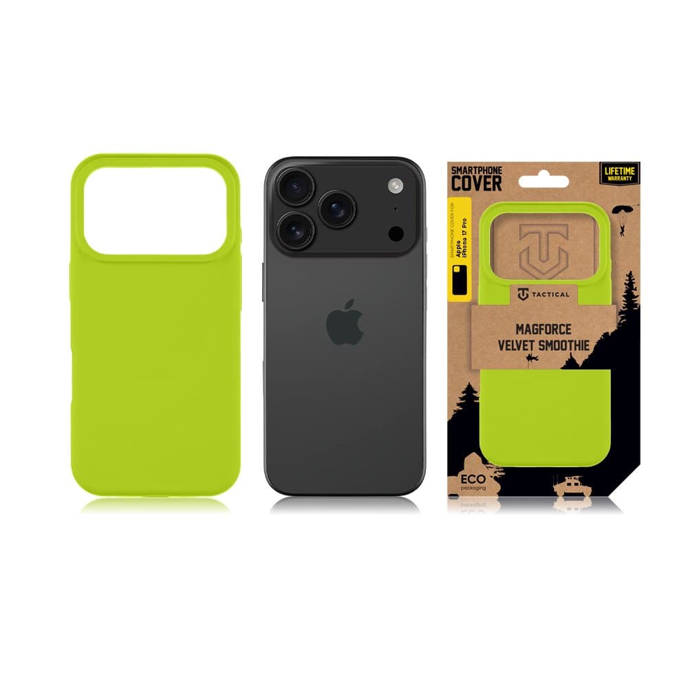 Zadní kryt Tactical Magproce Velvet Smoothie pro Apple iPhone 17 Pro Avocado - náhled 5