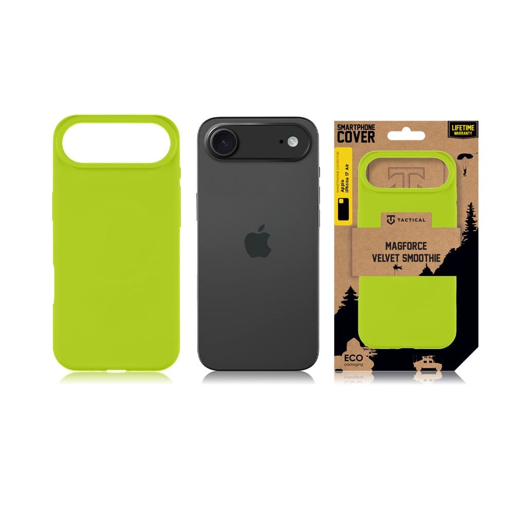Zadní kryt Tactical Magproce Velvet Smoothie pro Apple iPhone 17 Air Avocado - náhled 5