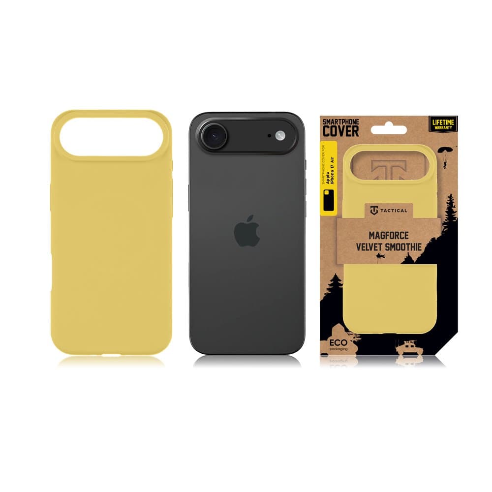 Zadní kryt Tactical Magproce Velvet Smoothie pro Apple iPhone 17 Air Banana - náhled 5