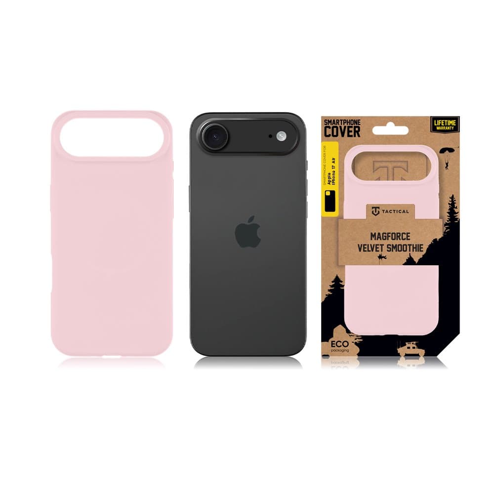 Zadní kryt Tactical Magproce Velvet Smoothie pro Apple iPhone 17 Air Pink Panther - náhled 5
