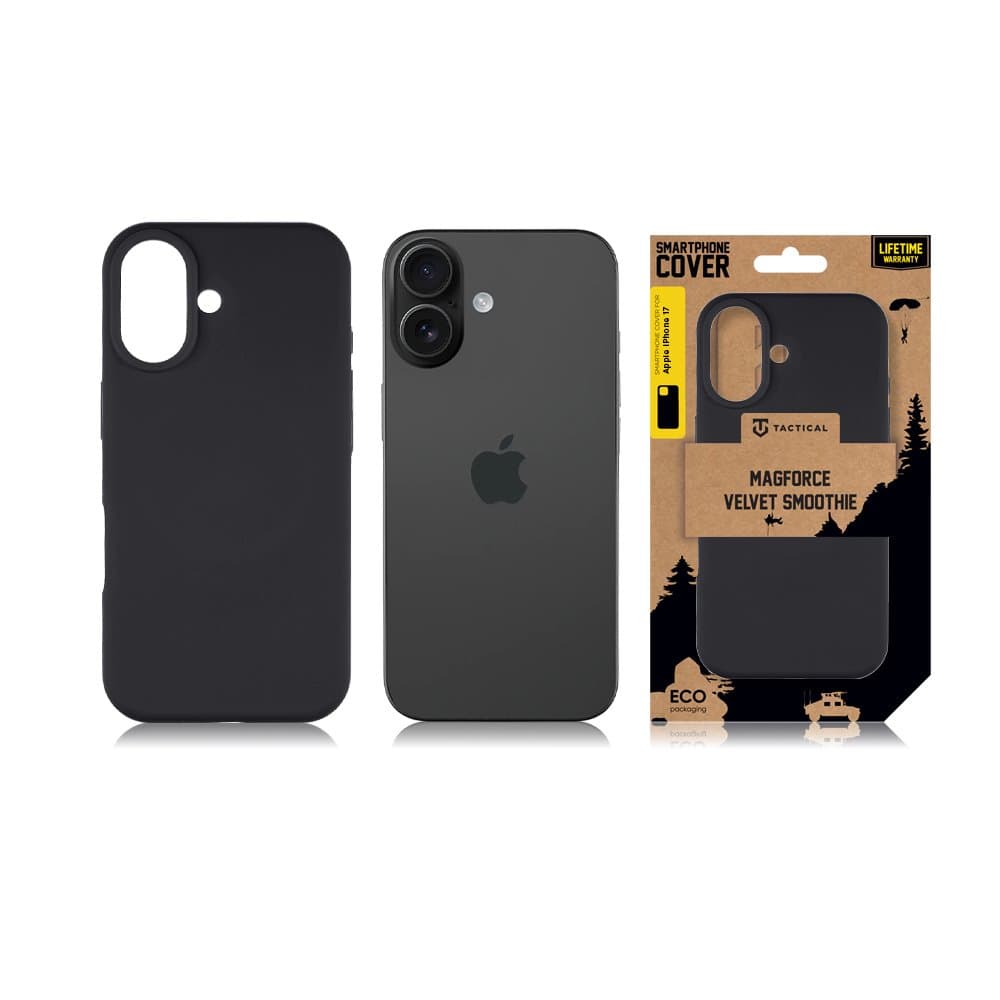 Zadní kryt Tactical Magproce Velvet Smoothie pro Apple iPhone 17 Asphalt - náhled 5