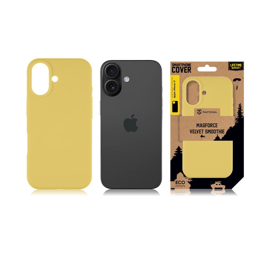 Zadní kryt Tactical Magproce Velvet Smoothie pro Apple iPhone 17 Banana - náhled 5