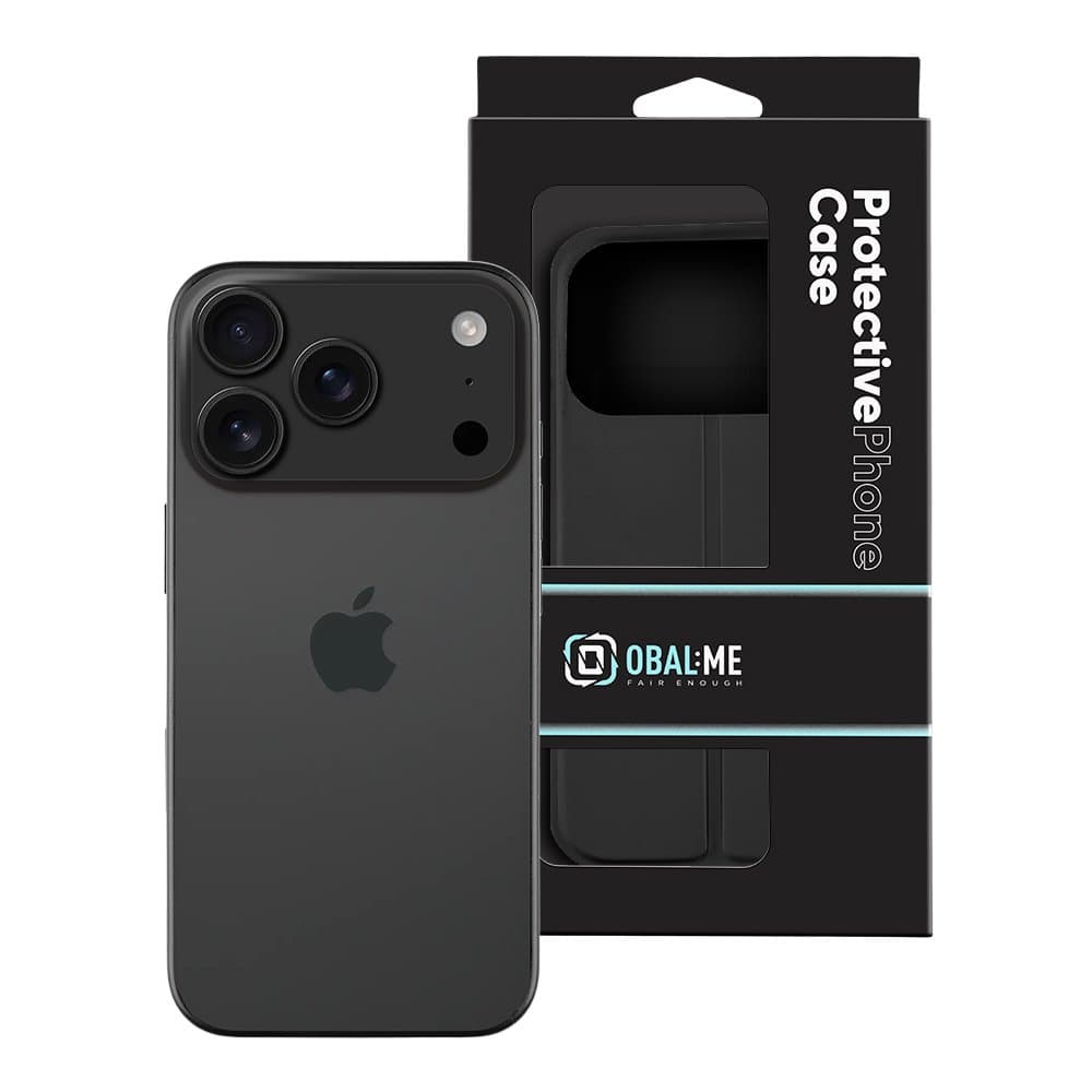 Knížkové pouzdro OBAL:ME SmoothTouch pro Apple iPhone 17 Pro Black - náhled 5