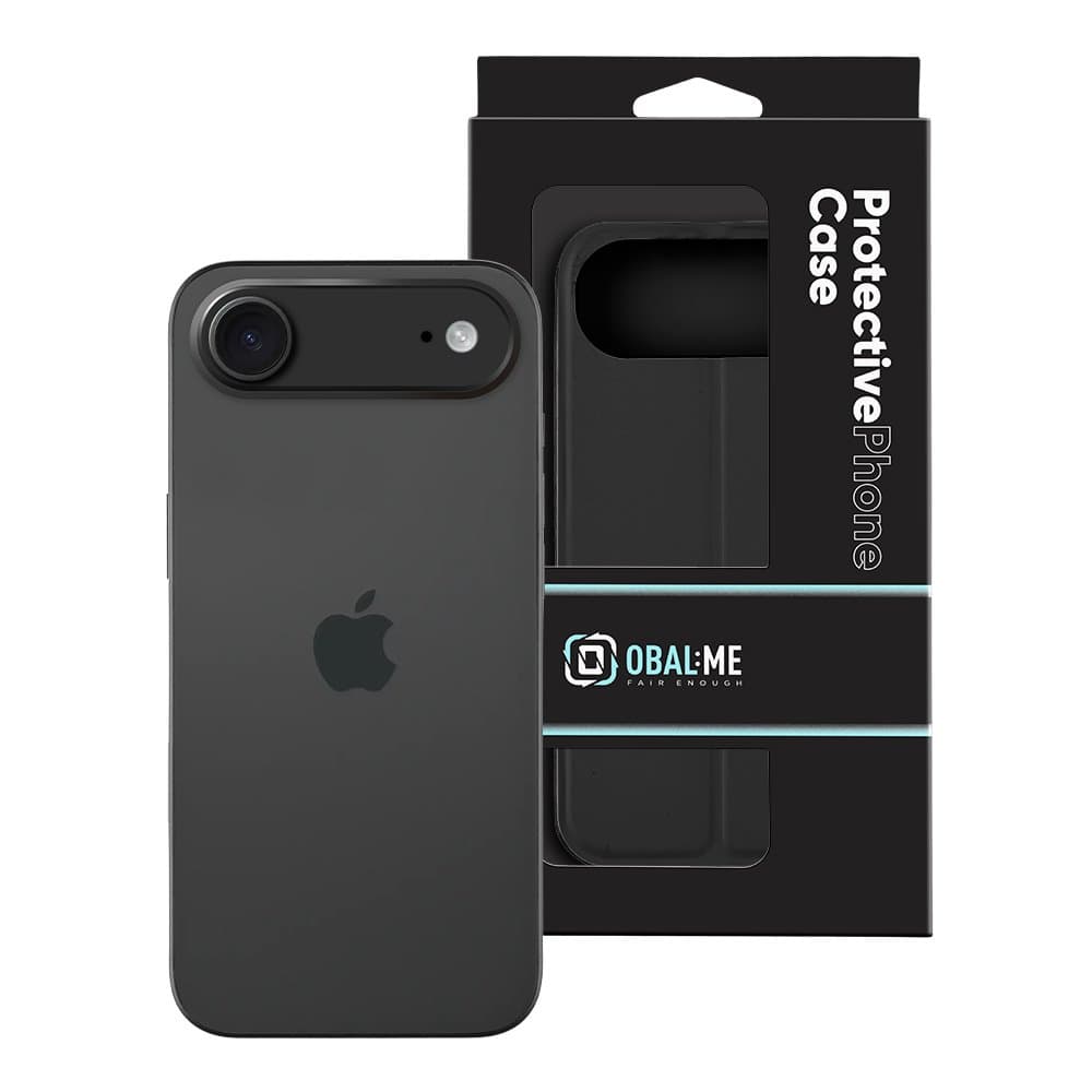 Knížkové pouzdro OBAL:ME SmoothTouch pro Apple iPhone 17 Air Black - náhled 5