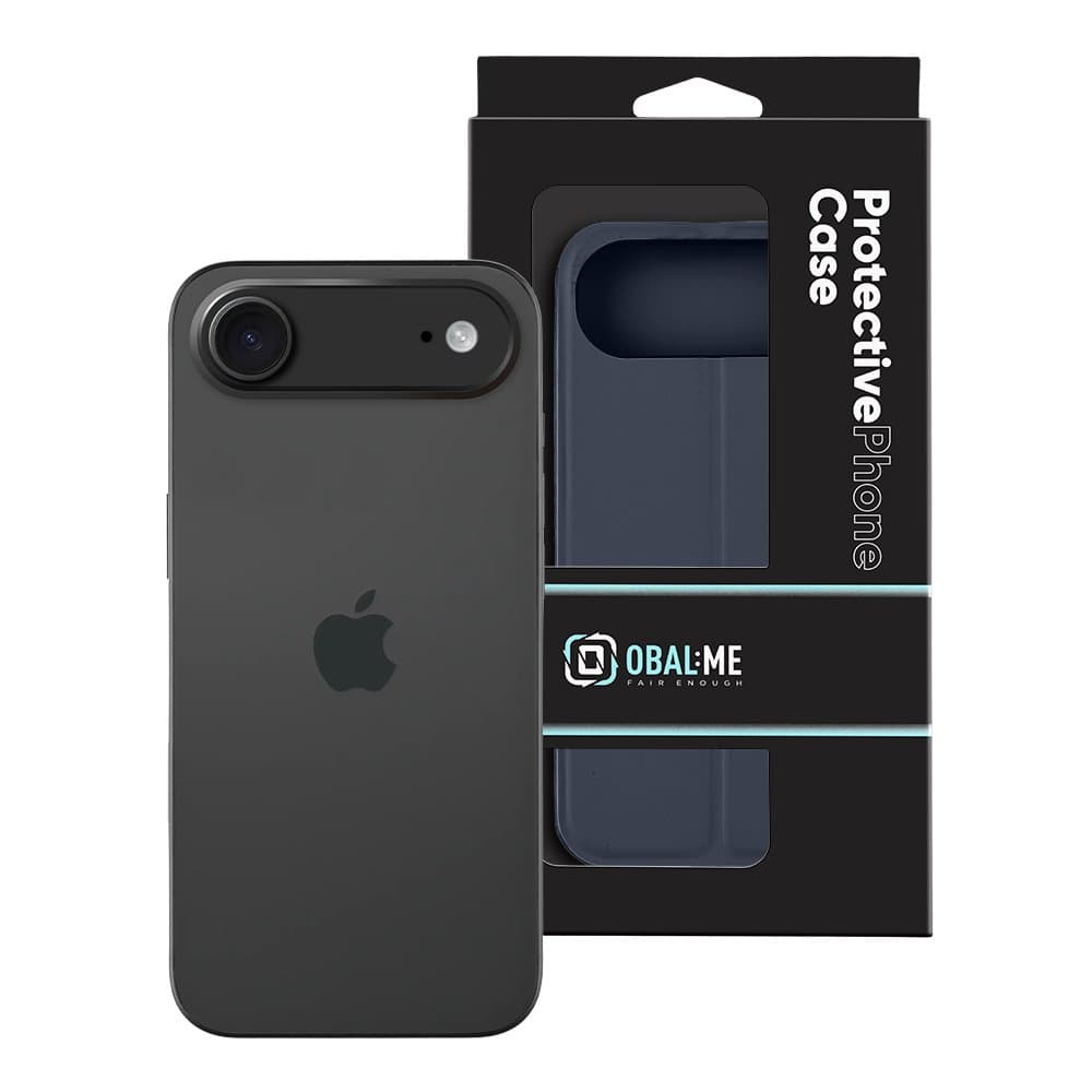 Knížkové pouzdro OBAL:ME SmoothTouch pro Apple iPhone 17 Air Dark Blue - náhled 5