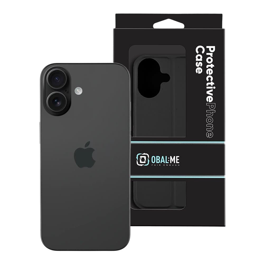 Knížkové pouzdro OBAL:ME SmoothTouch pro Apple iPhone 17 Black - náhled 5