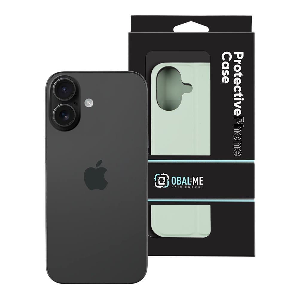 Knížkové pouzdro OBAL:ME SmoothTouch pro Apple iPhone 17 Mint Green - náhled 5