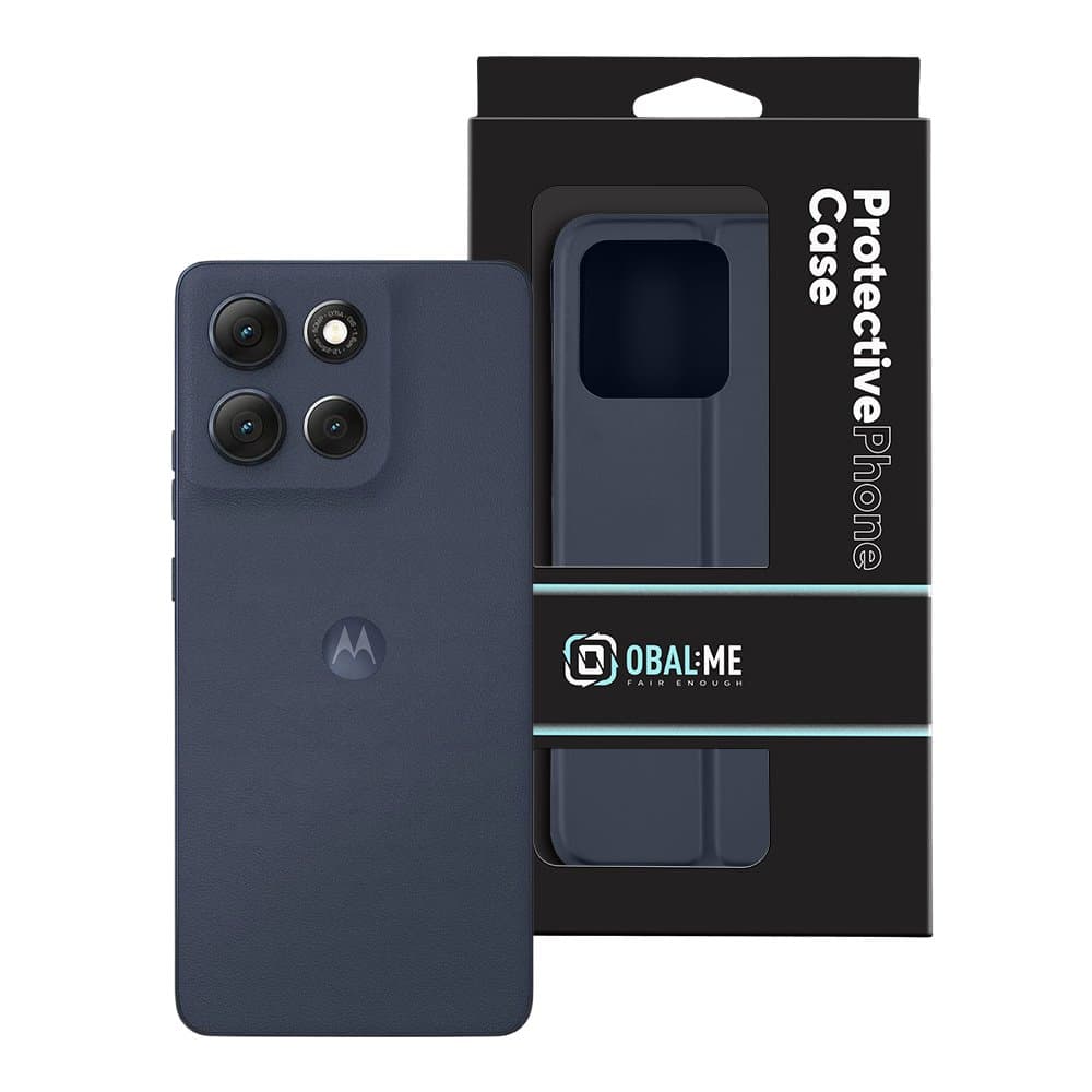 Knížkové pouzdro OBAL:ME SmoothTouch pro Motorola G86-G86 Power Dark Blue - náhled 5
