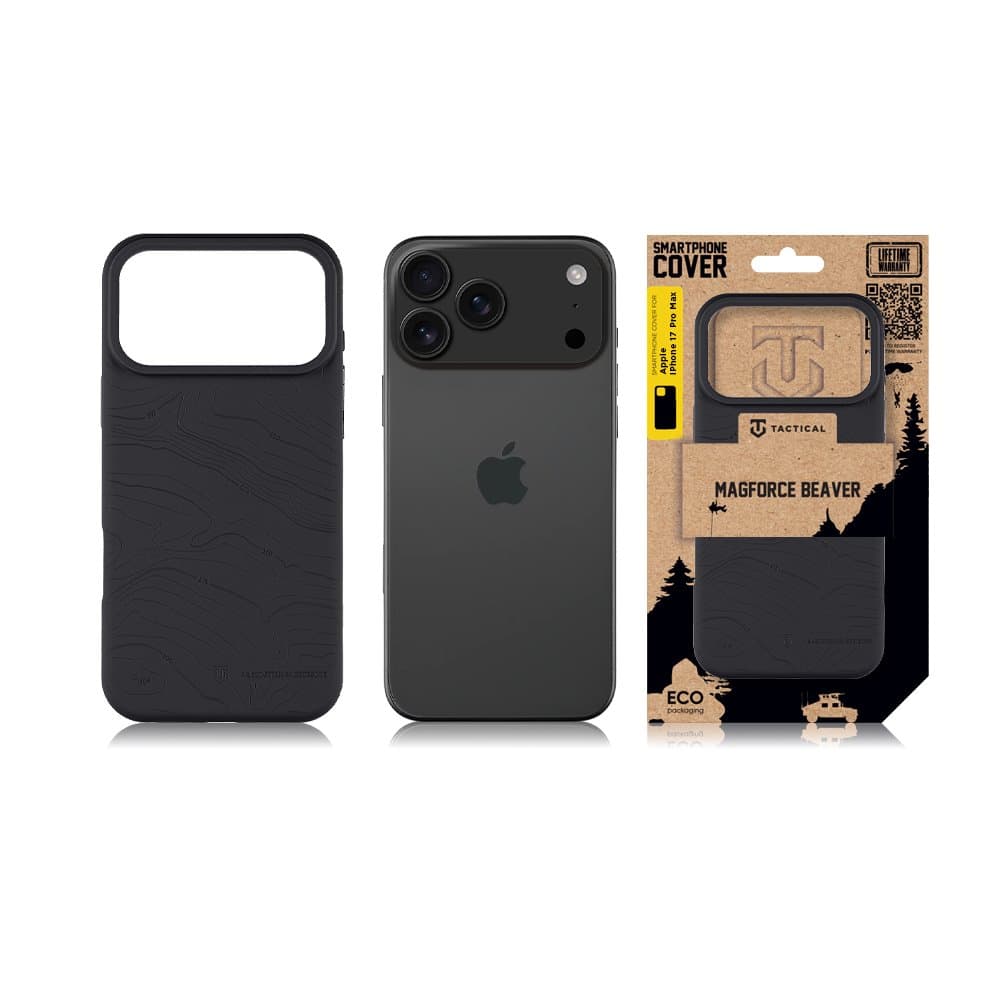 Zadní kryt Tactical MagForce Beaver pro iPhone 17 Pro Max Asphalt - náhled 5