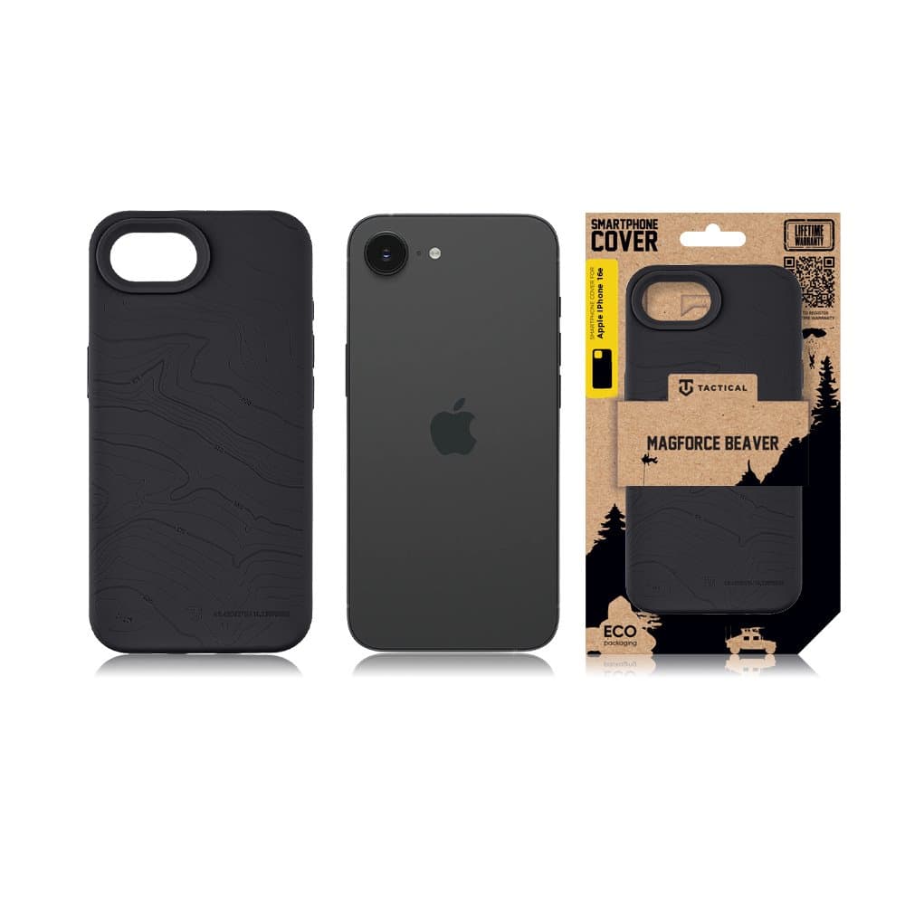 Zadní kryt Tactical MagForce Beaver pro iPhone 16e Asphalt - náhled 5