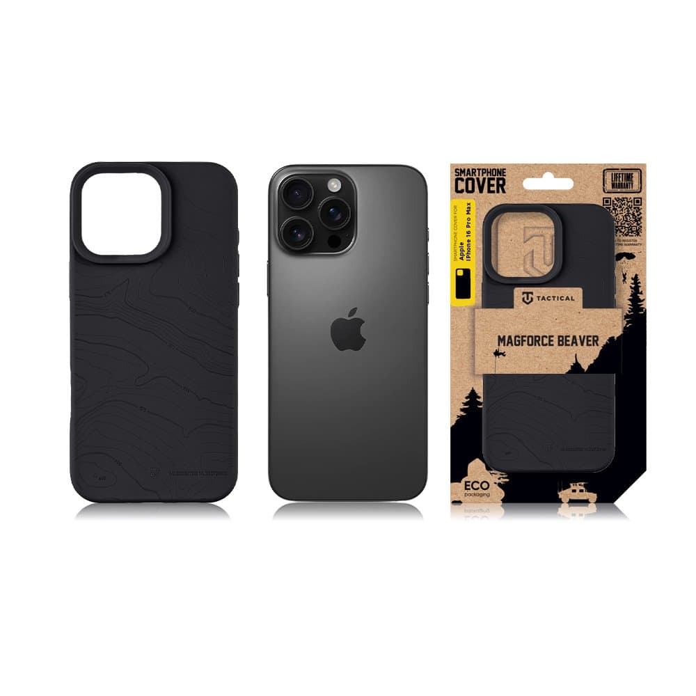 Zadní kryt Tactical MagForce Beaver pro iPhone 16 Pro Max Asphalt - náhled 5
