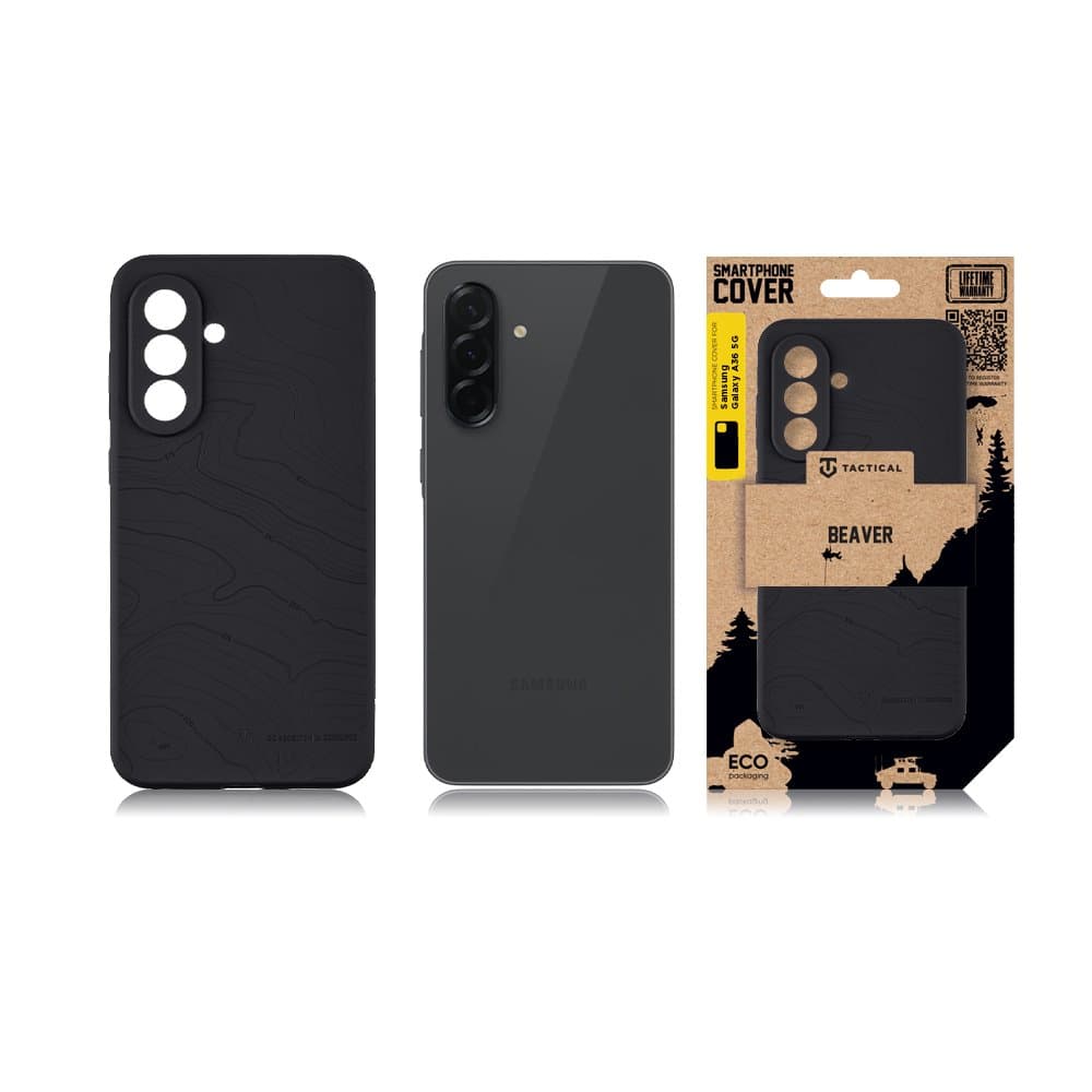 Zadní kryt Tactical Beaver pro Samsung Galaxy A36 Asphalt - náhled 5