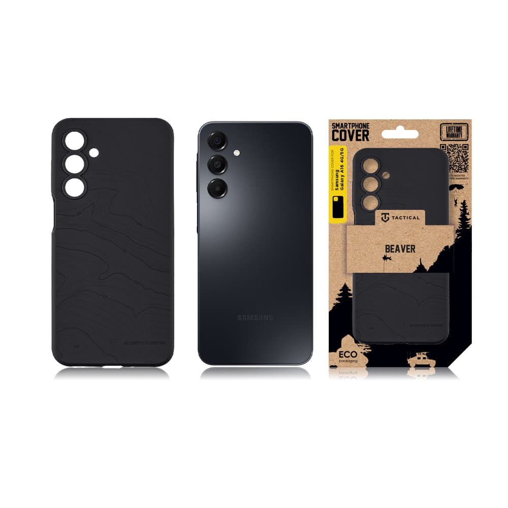 Zadní kryt Tactical Beaver pro Samsung Galaxy A16 Asphalt - náhled 5