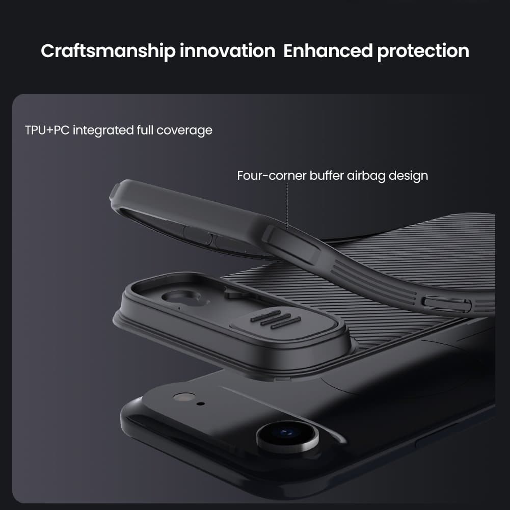 Zadní kryt Nillkin CamShield PRO pro Apple iPhone 17 Air Black - náhled 5
