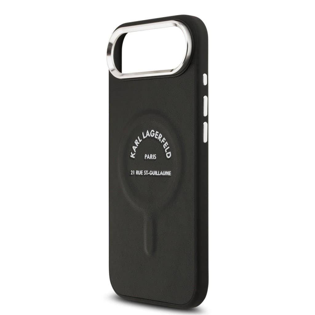 Zadní kryt Karl Lagerfeld PU RSG Logo MagSafe pro iPhone 17 Air Black - náhled 5