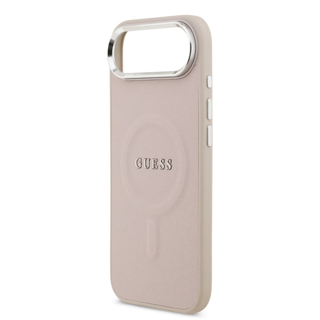 Zadní kryt Guess PU Saffiano MagSafe pro iPhone 17 Air Pink - náhled 5