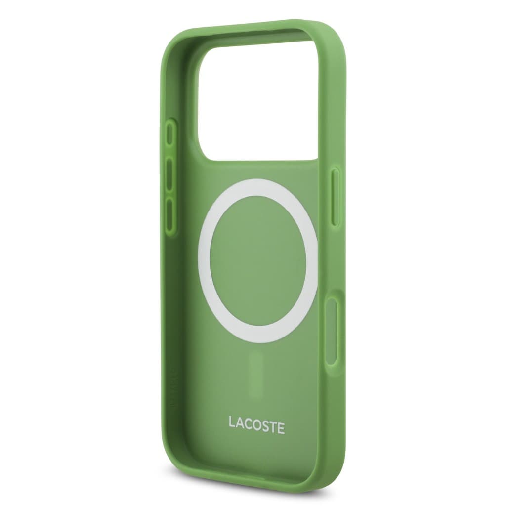 Zadní kryt Lacoste Iconic Petit Pique MagSafe + Peněženka pro iPhone 17 Pro Green - náhled 5