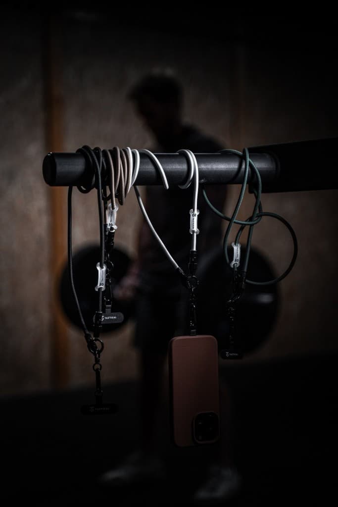 Šňůrka na mobil Tactical Wire Snake s kabelem USB-C 1,2m Green - náhled 5
