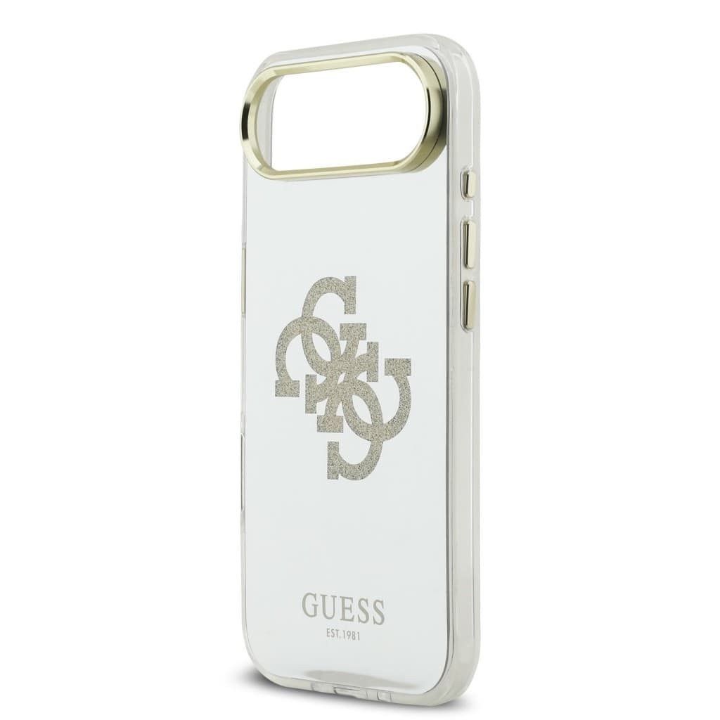 Zadní kryt Guess PC/TPU Mirror 4G Glitter Logo MagSafe pro iPhone Air Gold - náhled 5