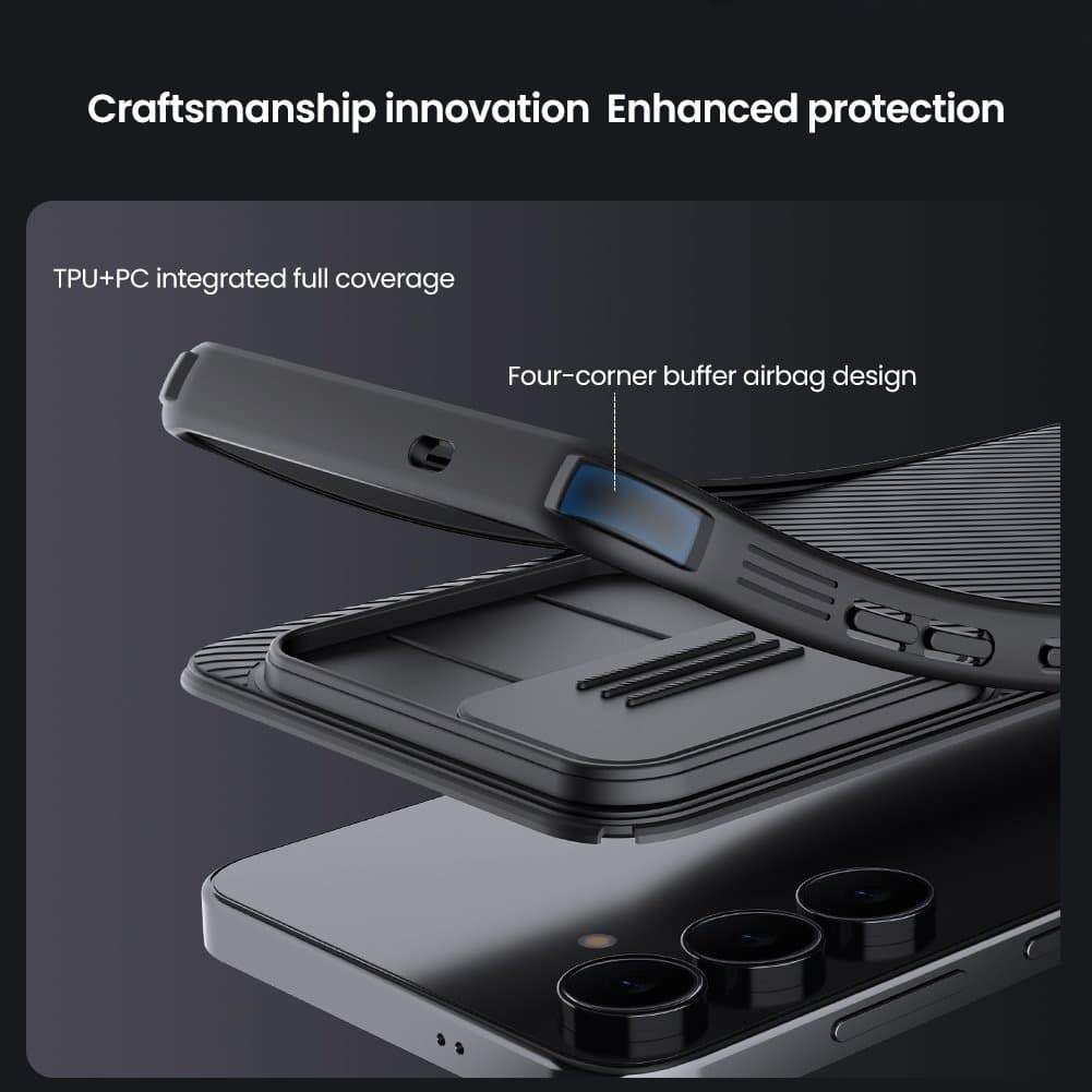Zadní kryt Nillkin CamShield PRO pro Samsung Galaxy S25 FE Black - náhled 5