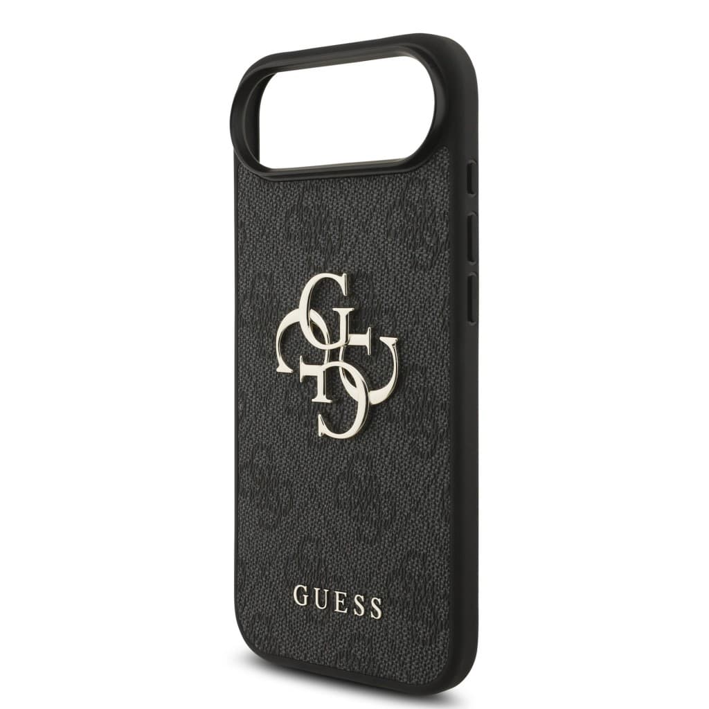 Zadní kryt Guess PU 4G Metal Logo pro iPhone Air Grey - náhled 5