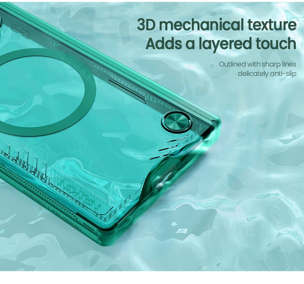 Zadní kryt Nillkin Iceblade Prop Magnetic pro Samsung Galaxy Z Fold 7 Green - náhled 5