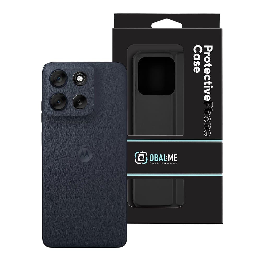 Knížkové pouzdro OBAL:ME SmoothTouch pro Motorola G56 Black - náhled 5