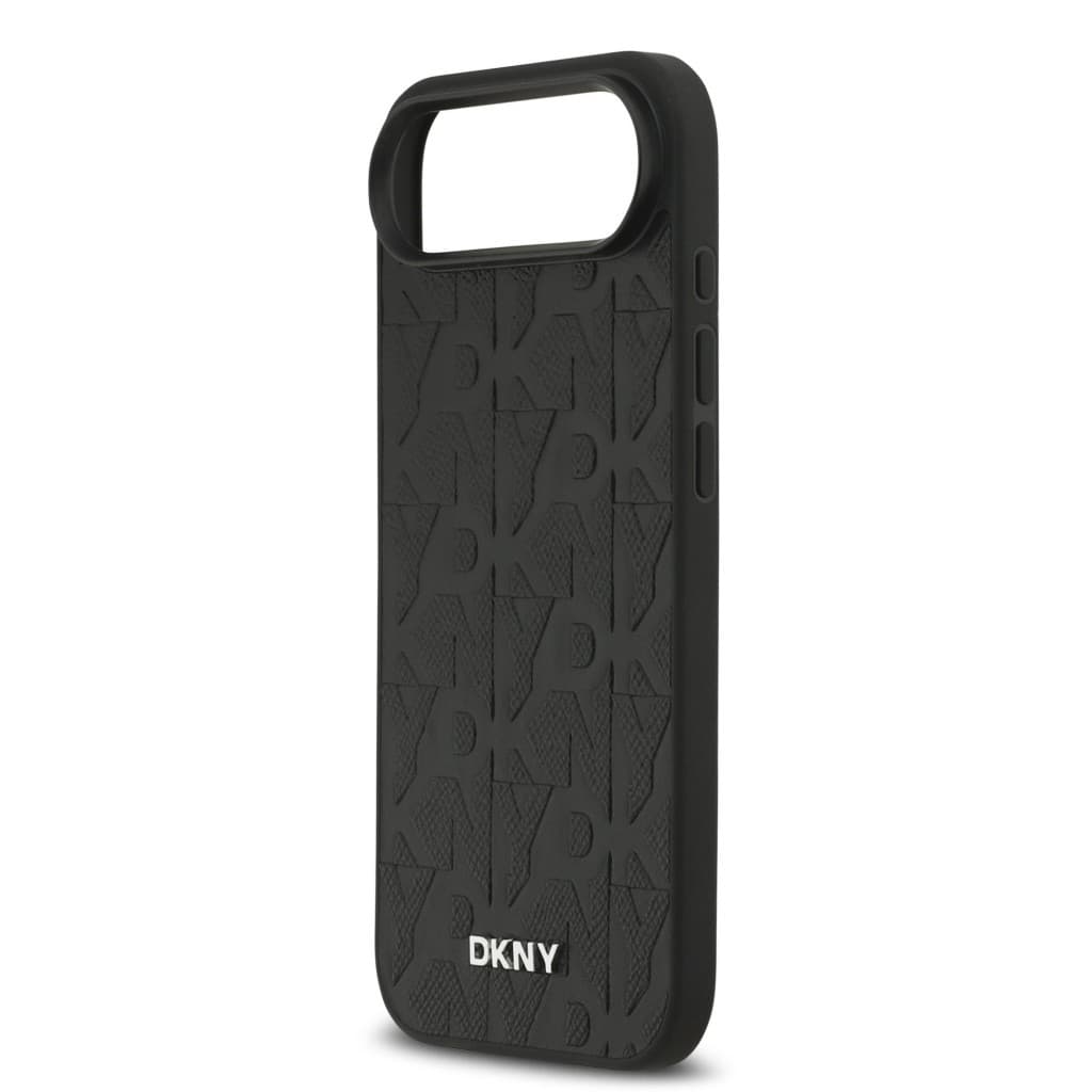 Zadní kryt DKNY PU Leather Grid Pattern Magsafe pro iPhone Air Black - náhled 5
