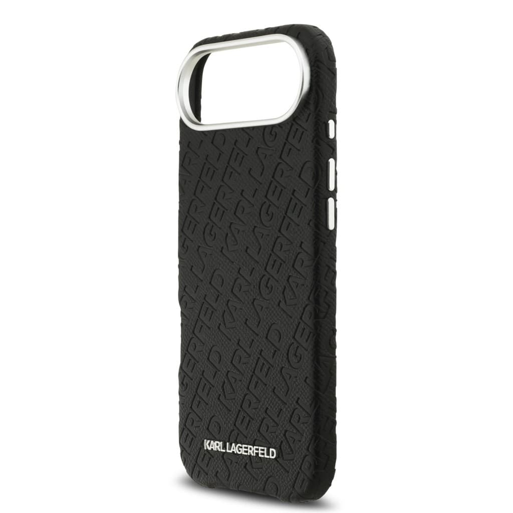 Zadní kryt Karl Lagerfeld Grained PU Repeated Logo MagSafe pro iPhone Air Black - náhled 5