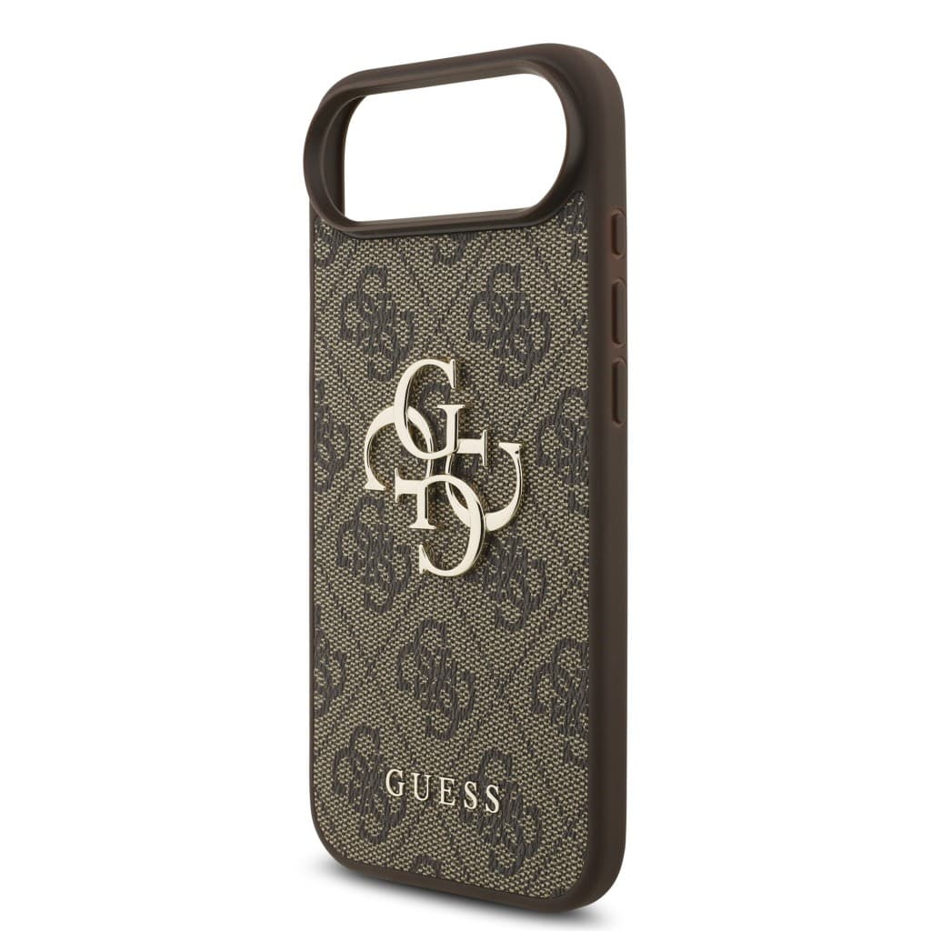 Zadní kryt Guess PU 4G Metal Logo pro iPhone Air Brown - náhled 5