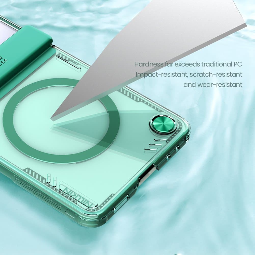 Zadní kryt Nillkin Iceblade Magnetic pro Samsung Galaxy Z Flip 7 Green - náhled 5