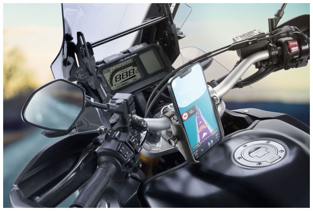 Univerzální držák Interphone Crab s bezdrátovým nabíjením a USB-C - náhled 5