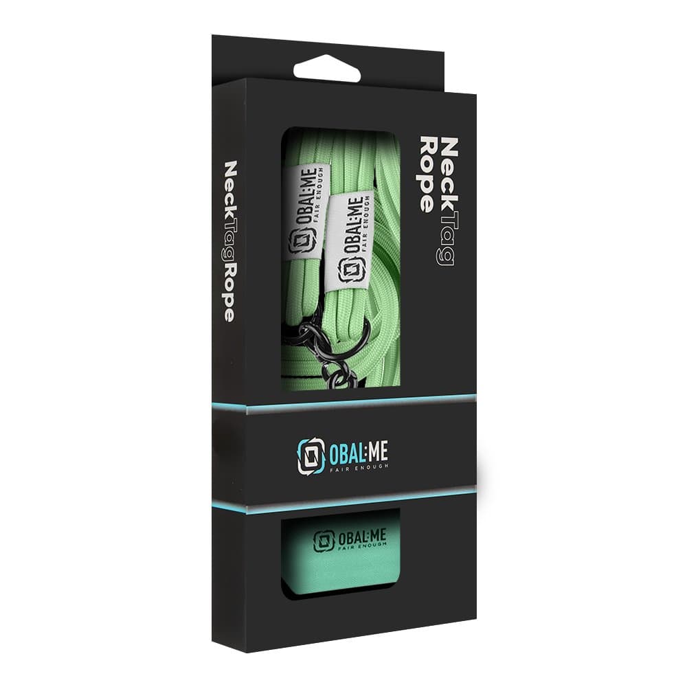 Popruh OBAL:ME NeckTag Trio na Telefon Mint Green - náhled 4