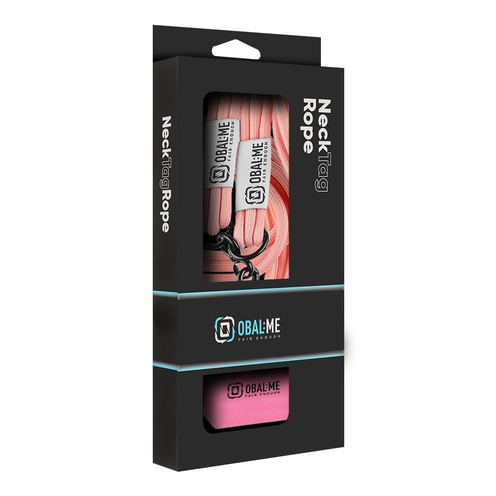 Popruh OBAL:ME NeckTag Trio na Telefon Pink - náhled 5