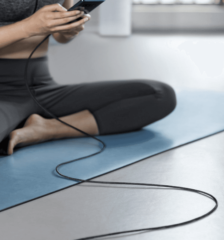 Textilní kabel iPeax USB-A - Lightning 1,5m, USB 2.0 černý - náhled 5