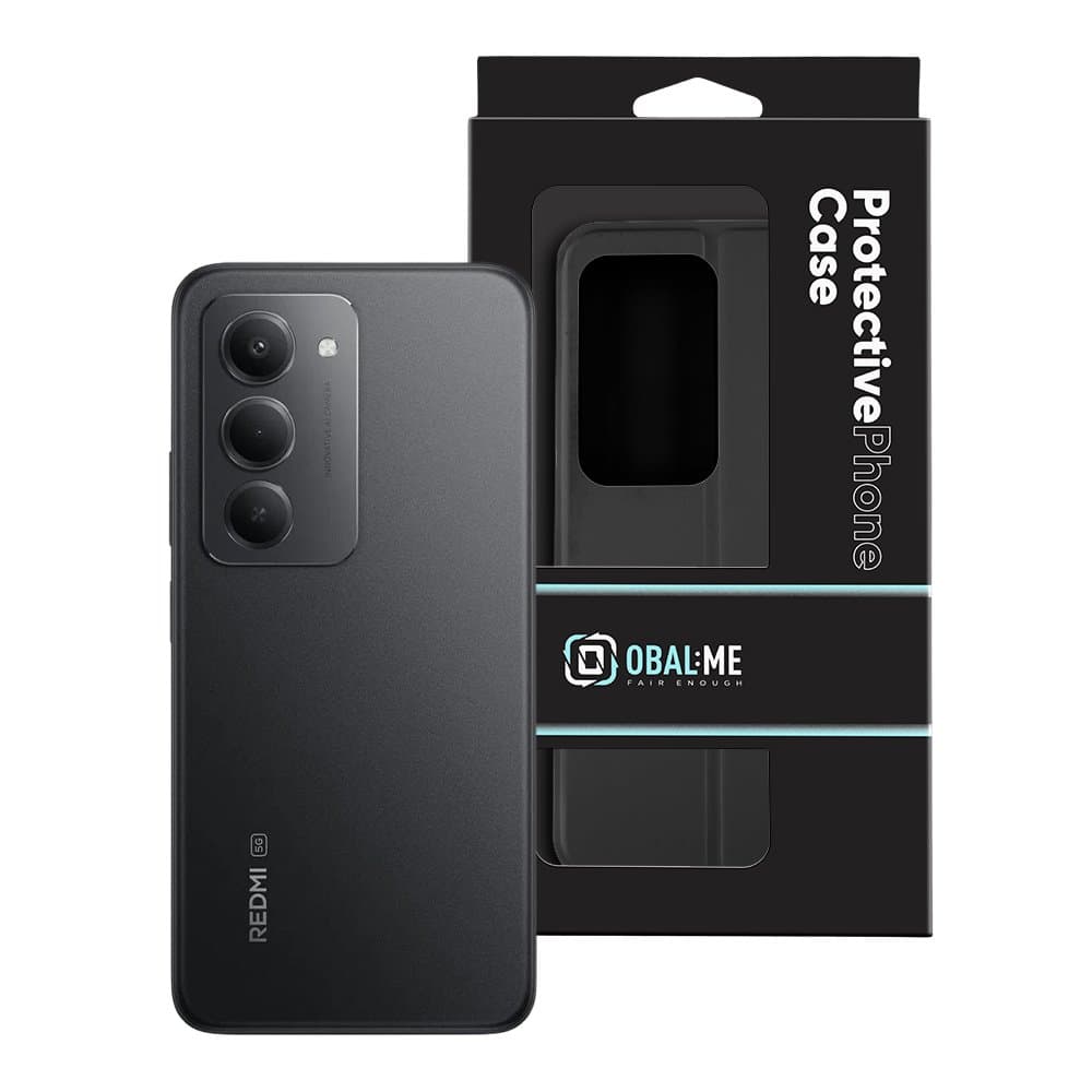 Knížkové pouzdro OBAL:ME SmoothTouch pro Xiaomi Redmi 15 Black - náhled 5