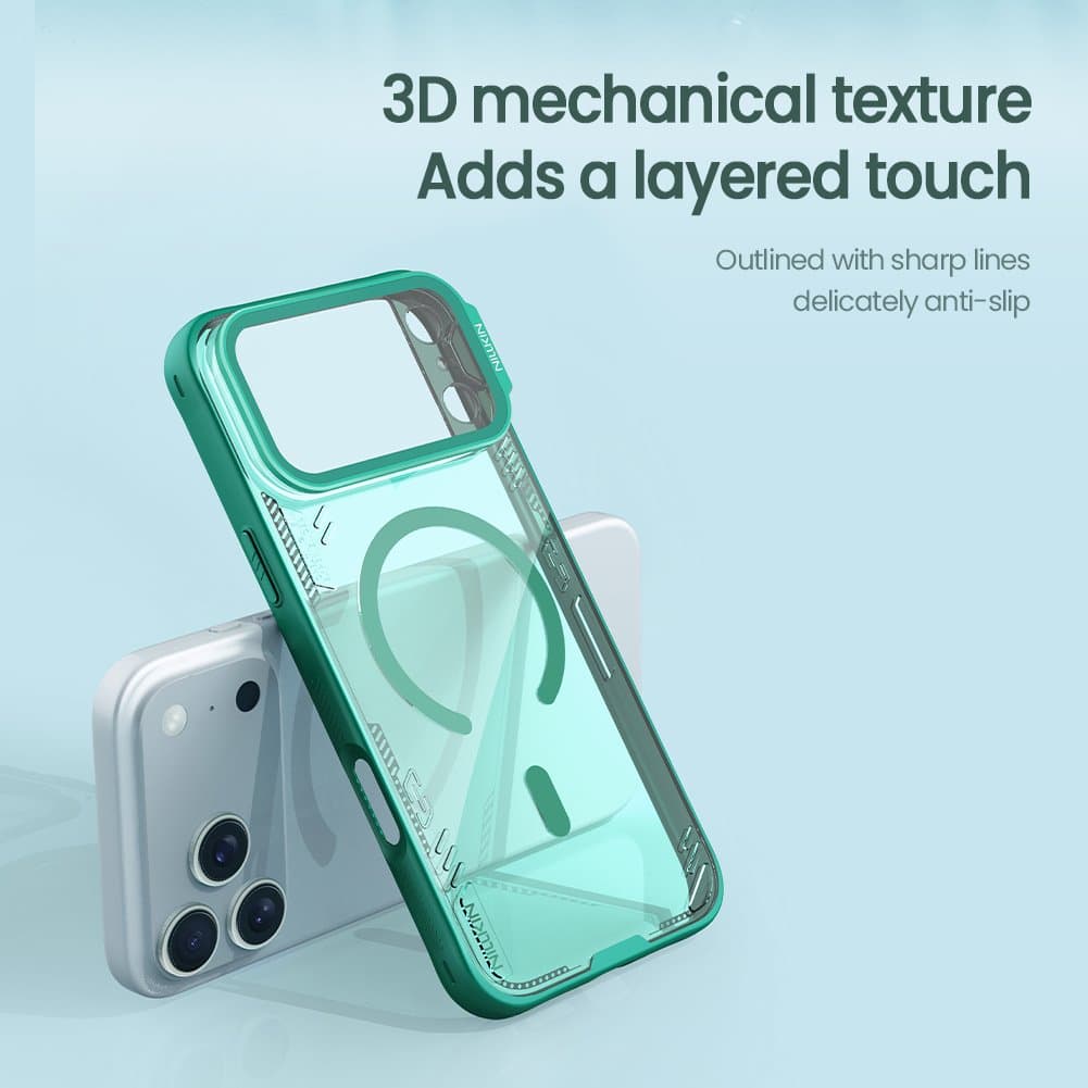 Zadní kryt Nillkin Iceblade Prop Magnetic pro Apple iPhone 17 Pro Max Green - náhled 3