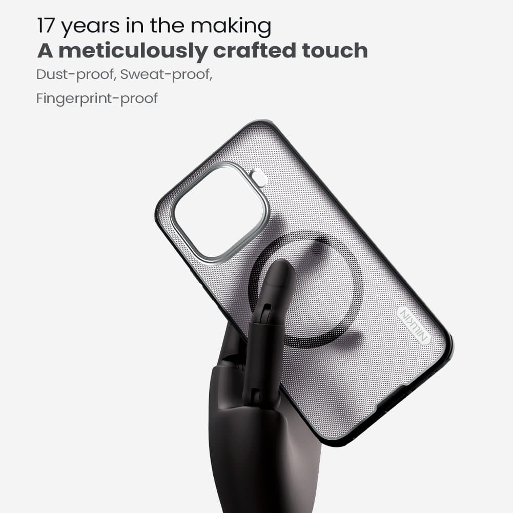 Zadní kryt Nillkin Super Frosted PRO Magnetic pro Xiaomi 15T Pro Transparent Black - náhled 5