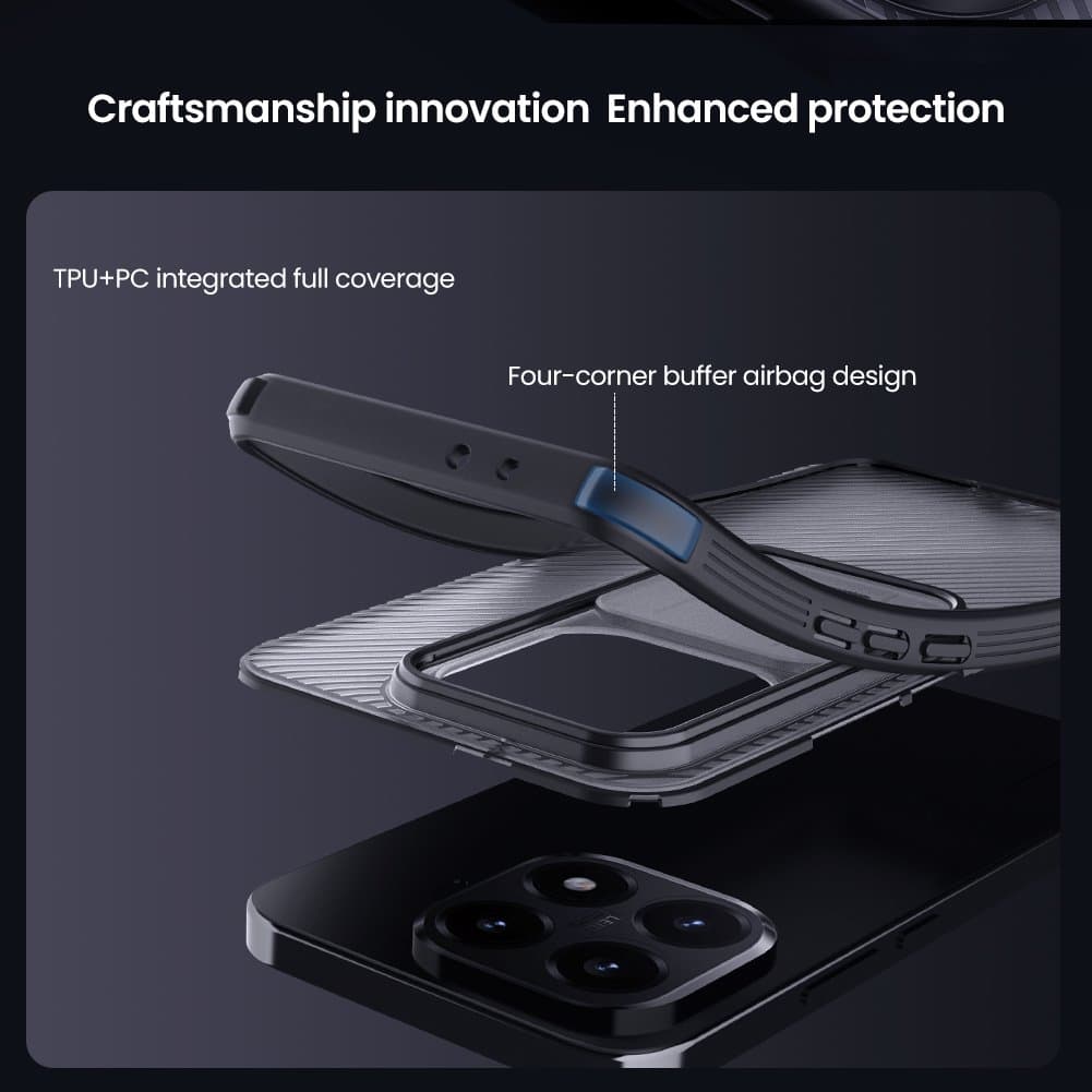 Zadní kryt Nillkin CamShield PRO pro Xiaomi 15T Transparent Black - náhled 5