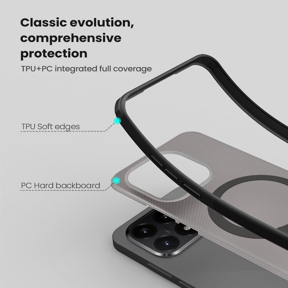 Zadní kryt Nillkin Super Frosted PRO Magnetic pro Xiaomi 15T Transparent Black - náhled 5