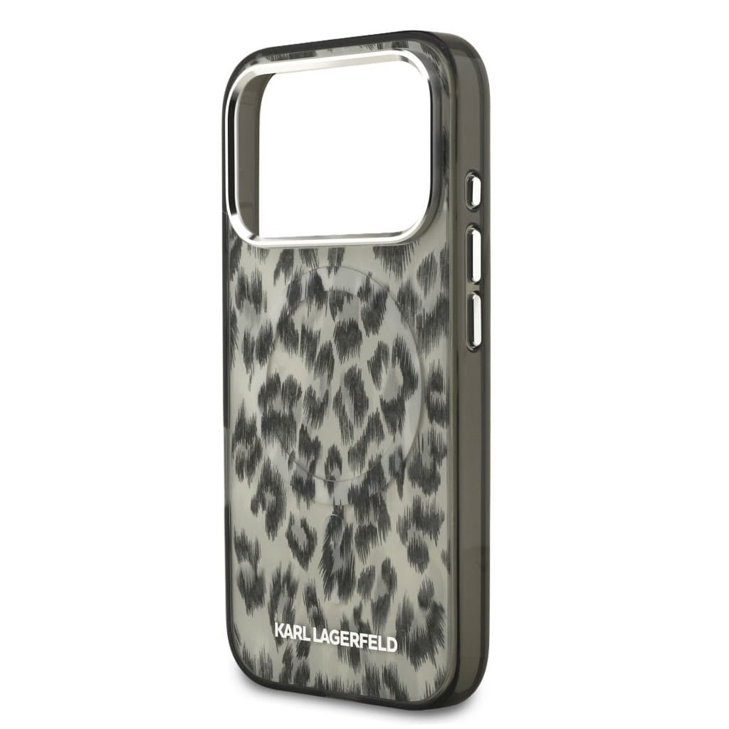 Zadní kryt Karl Lagerfeld IML Leopard MagSafe pro iPhone 17 Pro Brown - náhled 5